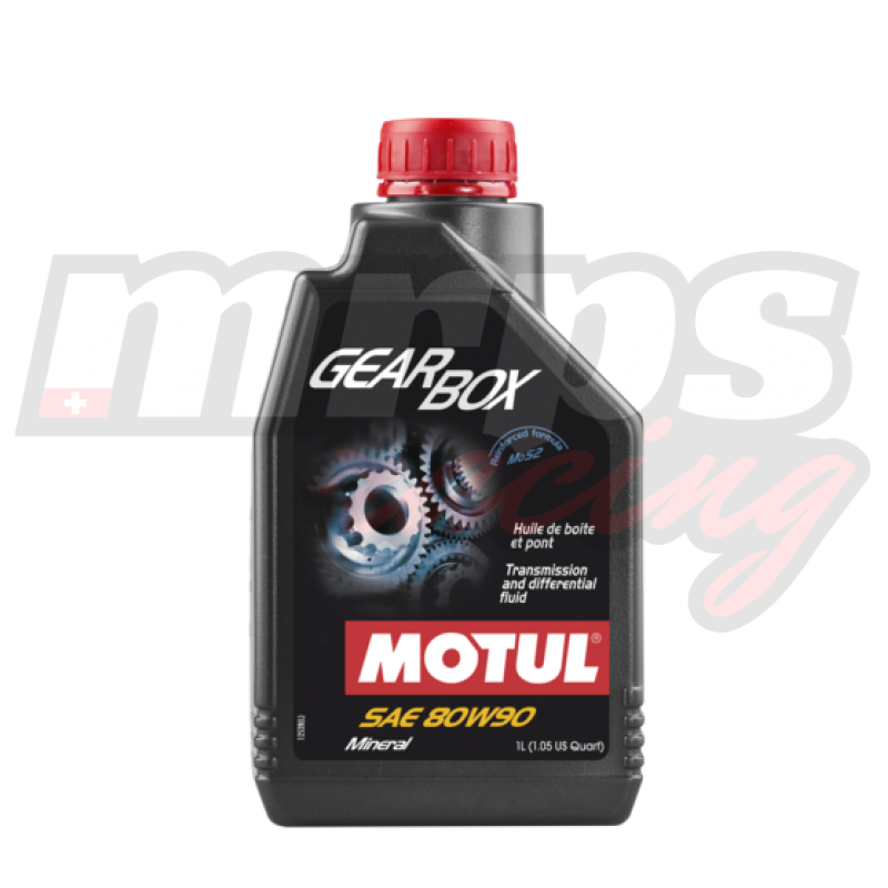 Huile de boîte de vitesses Motul Gearbox SAE 80W 90 1l MRPS Racing