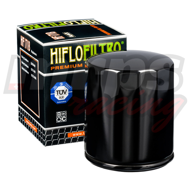 Filtre à huile Hiflofiltro HF171B noir brillant