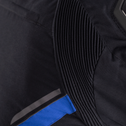 Veste textile RST Sabre Airbag Black/White/Blue (taille S)
