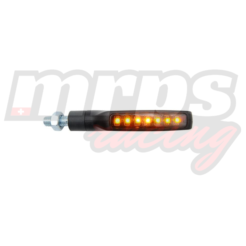 Clignotants Lightech LED 925 ABS homologués (noir, séquentiels)