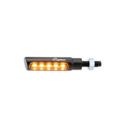 Clignotants Lightech LED 930 "TheTube" ABS homologués (noir)