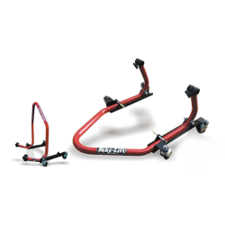Béquille arrière universelle Bike-Lift Easy Mover (rouge)