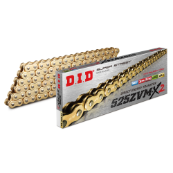 Chaîne D.I.D 525ZVM-X2 Gold Edition (or, 140 maillons)
