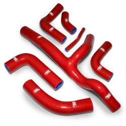 Durites de radiateur Samco Sport Ducati SportTouring ST2 1997-03 (rouge)