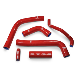 Durites de radiateur Samco Sport Yamaha YZF-R6 1999-02 (rouge)