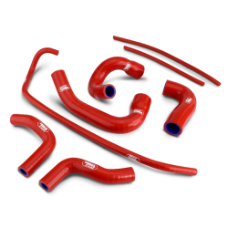 Durites de radiateur Samco Sport Yamaha Tracer 9 / GT 2021-23 (rouge)