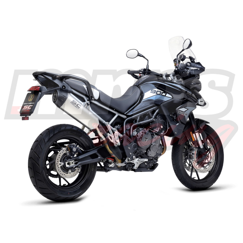 Silencieux SC Project X Plorer II Triumph Tiger 900 2020 23 titane homologue MRPS Racing Geneve Suisse