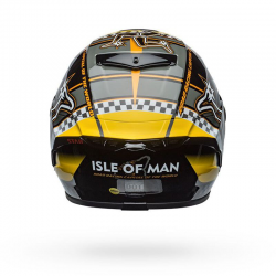Casque Bell Star MIPS Isle of Man Gloss Black/Yellow (taille XL)
