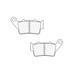 Plaquettes de frein CL Brakes 2353X59 (cross/enduro, arrière)