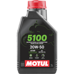 Huile moteur Motul 5100 4T 20W50 (1l)