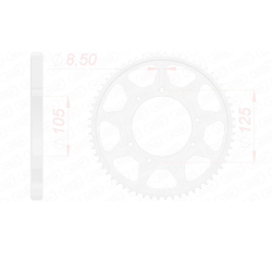 Couronne AFAM acier type...