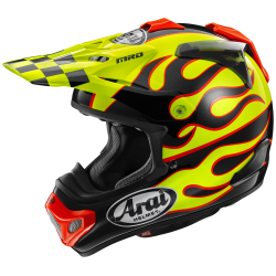 Casque Arai MX-V Evo Flame...
