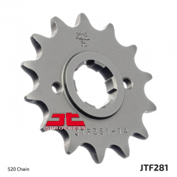 Pignon JT Sprockets acier type JTF281 pas 520 (14 dents)