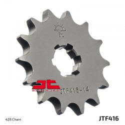 Pignon JT Sprockets acier type JTF416 pas 428 (13 dents)