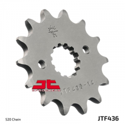 Pignon JT Sprockets acier type JTF436 pas 520 (14 dents)