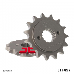 Pignon JT Sprockets acier type JTF497 pas 530 (15 dents)