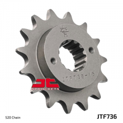 Pignon JT Sprockets acier type JTF736 pas 520 (15 dents)
