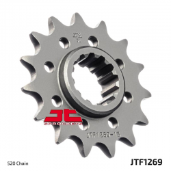 Pignon JT Sprockets acier type JTF1269 pas 520 (15 dents)