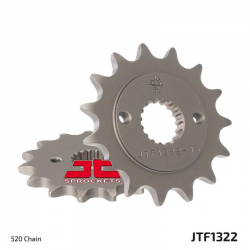 Pignon JT Sprockets acier type JTF1322 pas 520 (14 dents)
