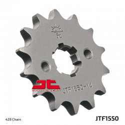 Pignon JT Sprockets acier type JTF1550 pas 428 (14 dents)