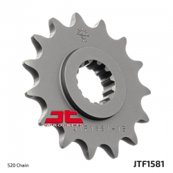 Pignon JT Sprockets acier type JTF1581 pas 520 (15 dents)