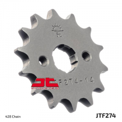 Pignon JT Sprockets acier type JTF274 pas 428 (14 dents)