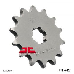 Pignon JT Sprockets acier type JTF419 pas 525 (14 dents)