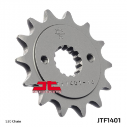 Pignon JT Sprockets acier type JTF1401 pas 520 (13 dents)