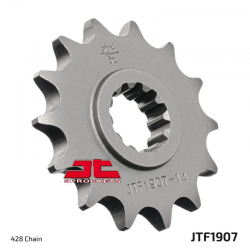 Pignon JT Sprockets acier type JTF1907 pas 428 (14 dents)
