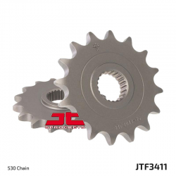 Pignon JT Sprockets acier type JTF3411 pas 520 (16 dents)