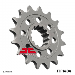 Pignon JT Sprockets acier type JTF1404 pas 520 (16 dents)