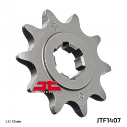 Pignon JT Sprockets acier type JTF1407 pas 520 (10 dents)