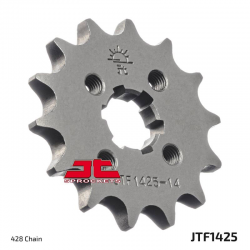 Pignon JT Sprockets acier type JTF1425 pas 428 (14 dents)