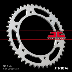 Couronne JT Sprockets acier type JTR1074 pas 525 (44 dents)
