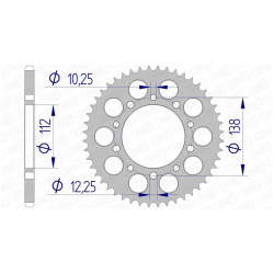 Couronne AFAM aluminium...