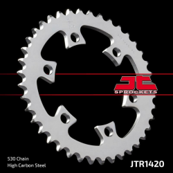 Couronne JT Sprockets acier type JTR1420 pas 530 (40 dents)