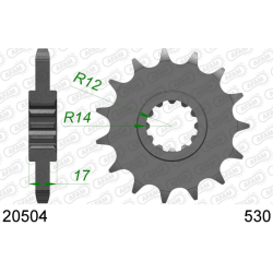 Pignon AFAM acier type...