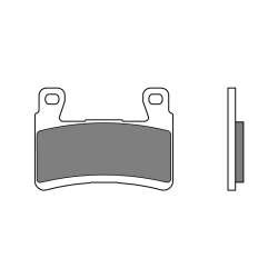 Plaquettes de frein Brembo Z03 107.A486.27 (107A48627)