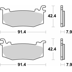 Plaquettes de frein Brembo...