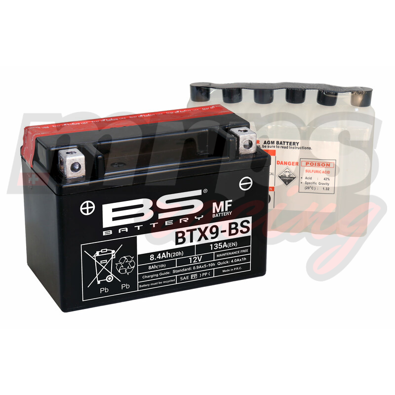 Batterie BS Battery BTX9-BS