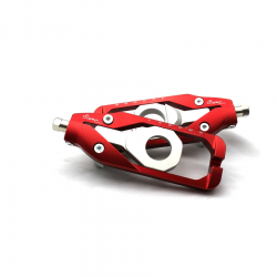 Tendeurs de chaîne Lightech Aprilia RS 660 2020-23 (rouge)