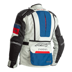 Veste textile RST Pro Series Adventure-X Airbag Ice/Blue/Red (taille 5XL)