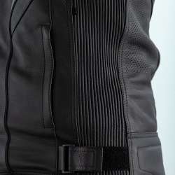 Veste cuir RST Sabre Airbag Black/Black (taille XS)
