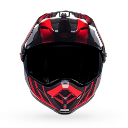 Casque Bell MX-9 Adventure MIPS Dash Gloss Black/Red (taille L)