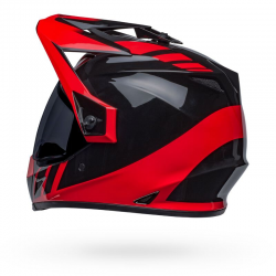 Casque Bell MX-9 Adventure MIPS Dash Gloss Black/Red (taille XL)