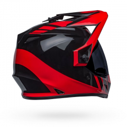 Casque Bell MX-9 Adventure MIPS Dash Gloss Black/Red (taille XL)