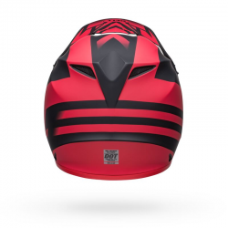 Casque Bell MX-9 MIPS Disrupt Matte Black/Red (taille M)