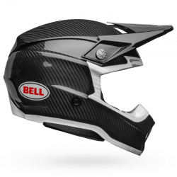 Casque Bell Moto-10 Spherical Gloss Black/White (taille 2XL)