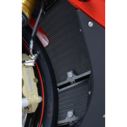 Protection de radiateur d'huile R&G Racing OCG0005BK pour BMW S1000RR 2009-2018 en aluminium