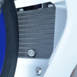 Protection de radiateur d'huile R&G Racing OCG0023RACINGTI pour Yamaha YZF-R1 2015-2019 en titane